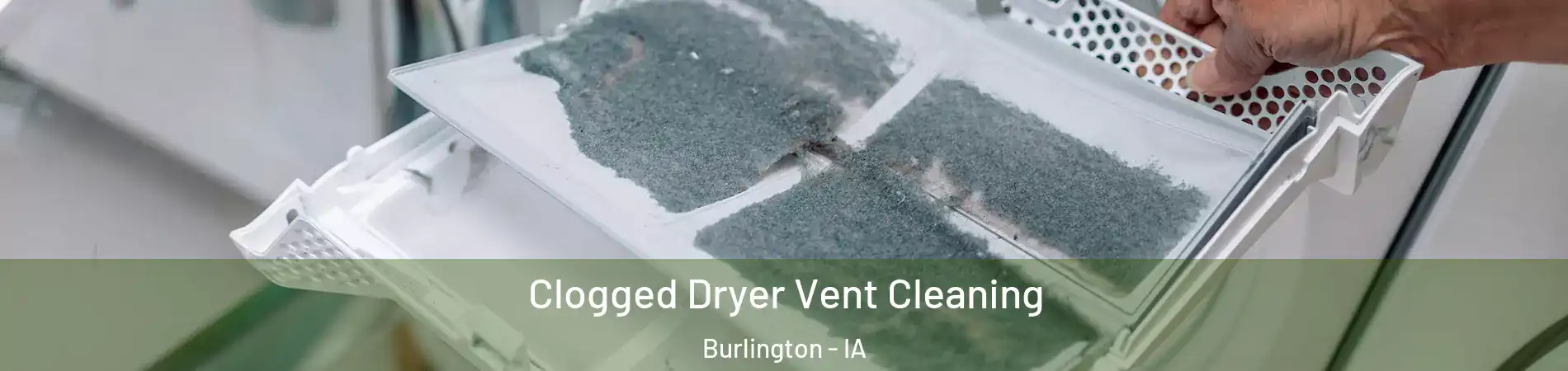  Clogged Dryer Vent Cleaning Burlington - IA