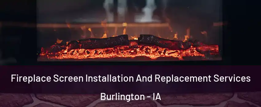  Fireplace Screen Installation And Replacement Services Burlington - IA