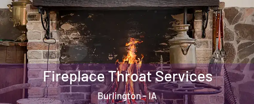  Fireplace Throat Services Burlington - IA