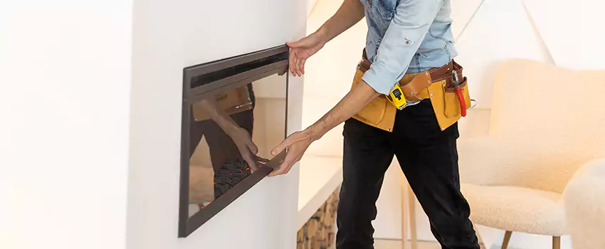 Metal Fireplace Installation in Burlington, Iowa