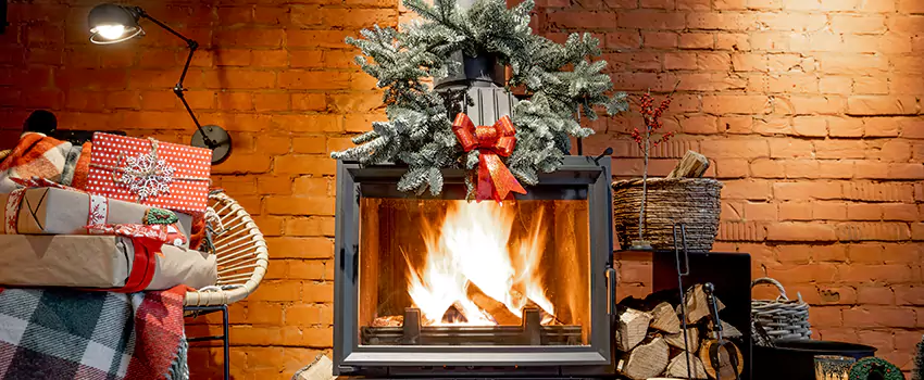 Travis Industries Linear Gas Fireplace Installation in Burlington, Iowa