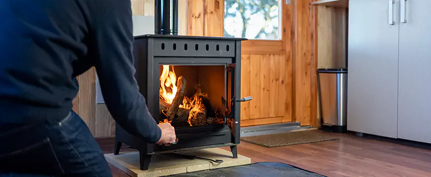 Open Hearth Wood Fireplace Installation in Burlington, IA