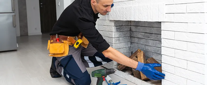 Fireplace Damaged Damper Frame Repair Services in Burlington, Iowa