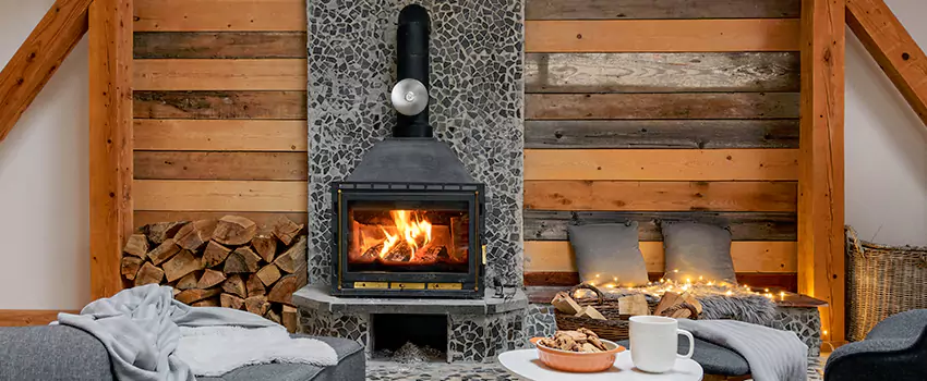 Thelin Hearth Products Direct Vent Gas Stove Fireplace Inspection in Burlington, Iowa
